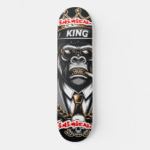 Inimical King Gangster Gorilla Skateboard (Vorderseite)