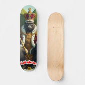 Inimical King Gorilla Skateboard (Vorderseite)