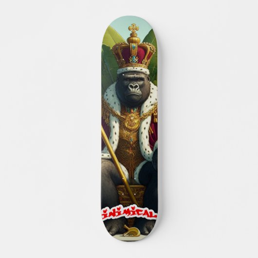 Inimical King Gorilla Skateboard (Vorne)
