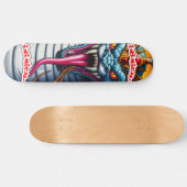 Inimical King Serpent Skateboard (Horizontal)