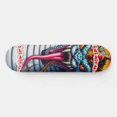 Inimical King Serpent Skateboard (Horizontal)
