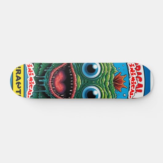 Inimical Lagoon Creature Skateboard (Horizontal)