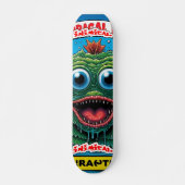 Inimical Lagoon Creature Skateboard (Vorne)