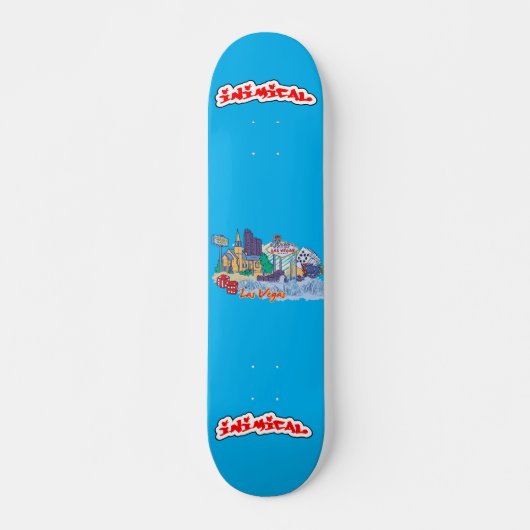 Inimical Las Vegas Deck Skateboard (Vorne)