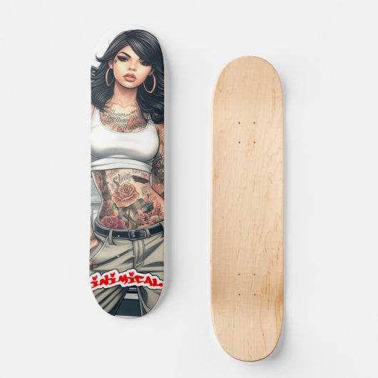 Inimical Lola Skateboard (Vorderseite)