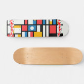 Inimical Mondrian Skateboard (Horizontal)