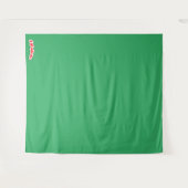 Inimical Perfect Green ChromaKey Wandteppich (Vorderseite (Horizontal))