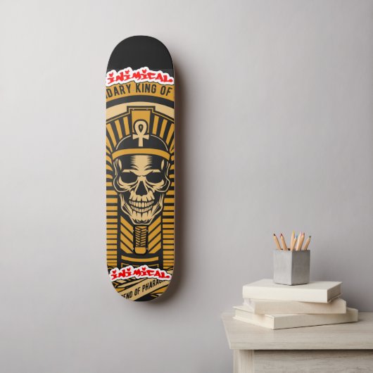 Inimical Pharaoh King Skateboard (Wandkunst)
