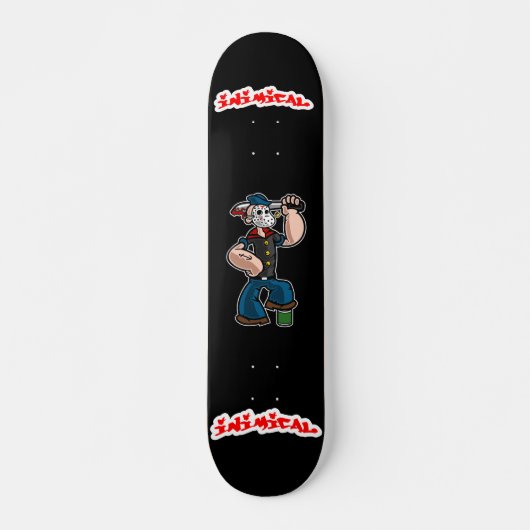 Inimical Psycho Sailor Skateboard (Vorne)