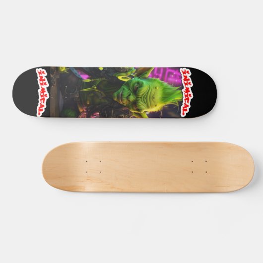 Inimical Punk Goblin Skateboard (Horizontal)