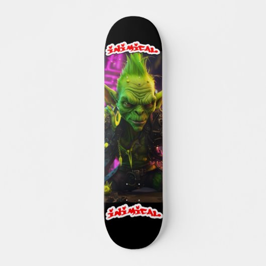 Inimical Punk Goblin Skateboard (Vorne)