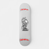 Inimical Punk Rock Astronaut Skateboard (Vorne)