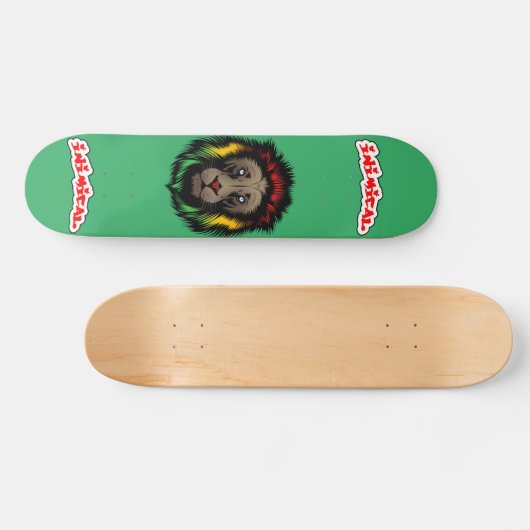 Inimical Reggae Lion Skateboard (Horizontal)