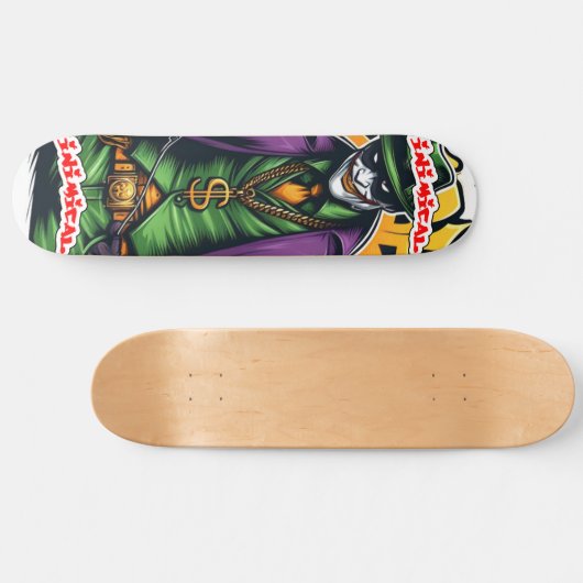 Inimical Riddles Skateboard (Horizontal)
