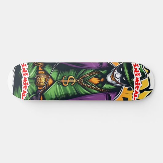 Inimical Riddles Skateboard (Horizontal)