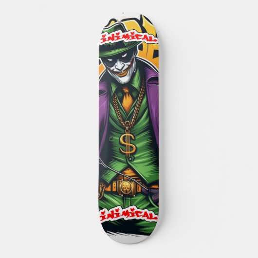 Inimical Riddles Skateboard (Vorderseite)