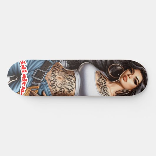 Inimical Rosa Skateboard (Horizontal)