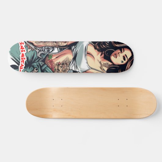 Inimical Rosarita Skateboard (Horizontal)