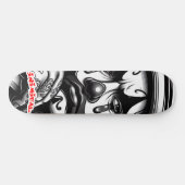 Inimical Sad Fours Skateboard (Horizontal)
