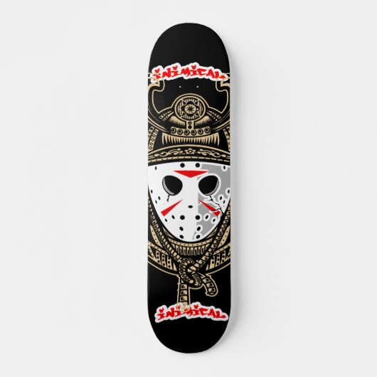 Inimical Samurai Horror Skateboard (Vorne)