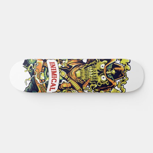 Inimical Savage Cowboy Skateboard (Horizontal)