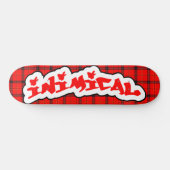 Inimical Scottish Kariert Skateboard (Horizontal)