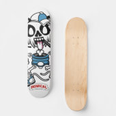 Inimical Shook Panda Skateboard (Vorderseite)