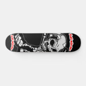 Inimical Skeleton Skateboard (Horizontal)