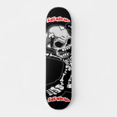 Inimical Skeleton Skateboard (Vorne)