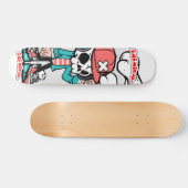 Inimical Skull Boi Skateboard (Horizontal)