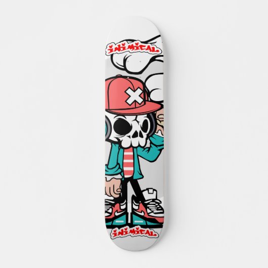 Inimical Skull Boi Skateboard (Vorne)