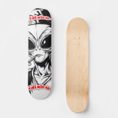 Inimical Stony Alien Skateboard (Vorderseite)