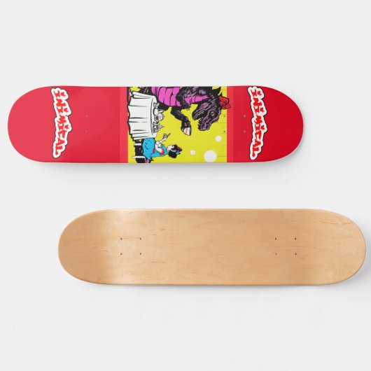 Inimical Tea Party Skateboard (Horizontal)
