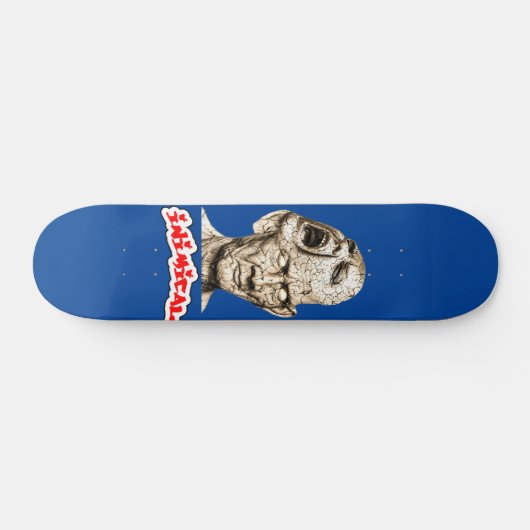 Inimical Tormented Man Skateboard (Horizontal)