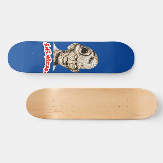 Inimical Tormented Man Skateboard (Horizontal)