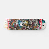 Inimical Trippy Alice Skateboard (Horizontal)