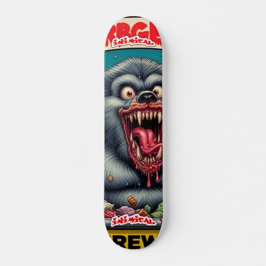 Inimical Werewolf Skateboard (Vorne)