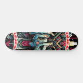 Inimical Wildstyle Graffiti Abstrakt Skateboard (Horizontal)