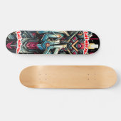 Inimical Wildstyle Graffiti Abstrakt Skateboard (Horizontal)