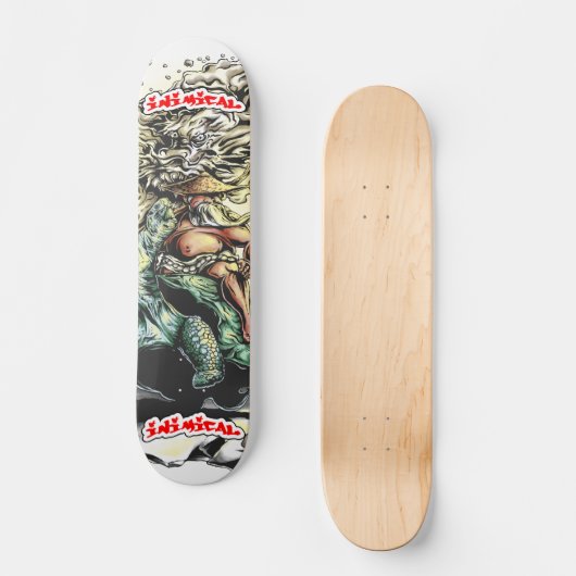 Inimical Wise Old Man Deck Skateboard (Vorderseite)