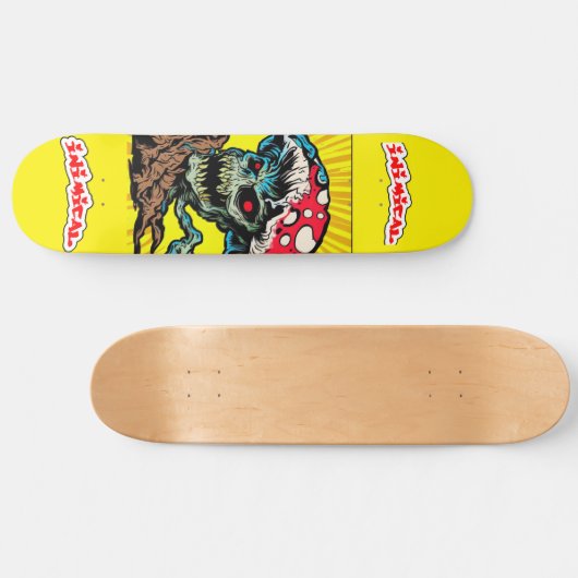 Inimical Zombie Shroom Skateboard (Horizontal)