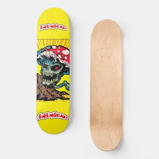 Inimical Zombie Shroom Skateboard (Vorderseite)