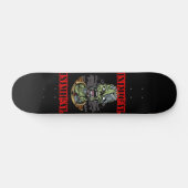 Inimical Zombie Skull Skateboard (Horizontal)
