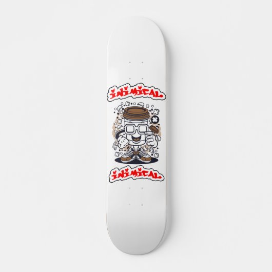 Inimikaffee Boi Skateboard (Vorne)