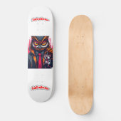 Inimikal Apex Predator Series Red Owl X Skateboard (Vorderseite)