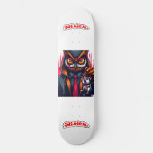Inimikal Apex Predator Series Red Owl X Skateboard (Vorderseite)