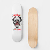 Inimikal Evil Clown Skateboard Deck (Vorderseite)