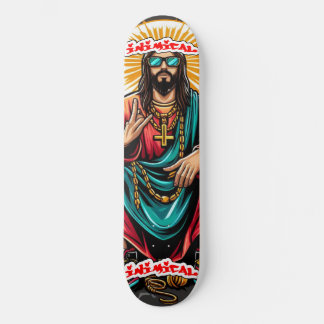 Inimikal is rizzin skateboard