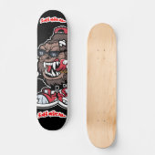 Inimikal Skater Gorilla Deck Skateboard (Vorderseite)