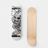 Inimikal Skull Punker Skateboard (Vorderseite)